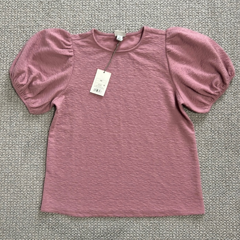 NWT Puff Sleeve Shirt